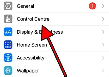 How to screen record on iPhone 14 models 2 control-centre-iphone